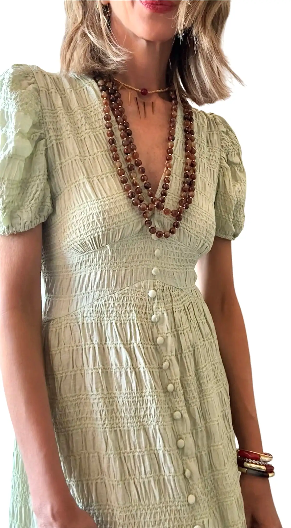 Vestido Laila verde - Imagen 3