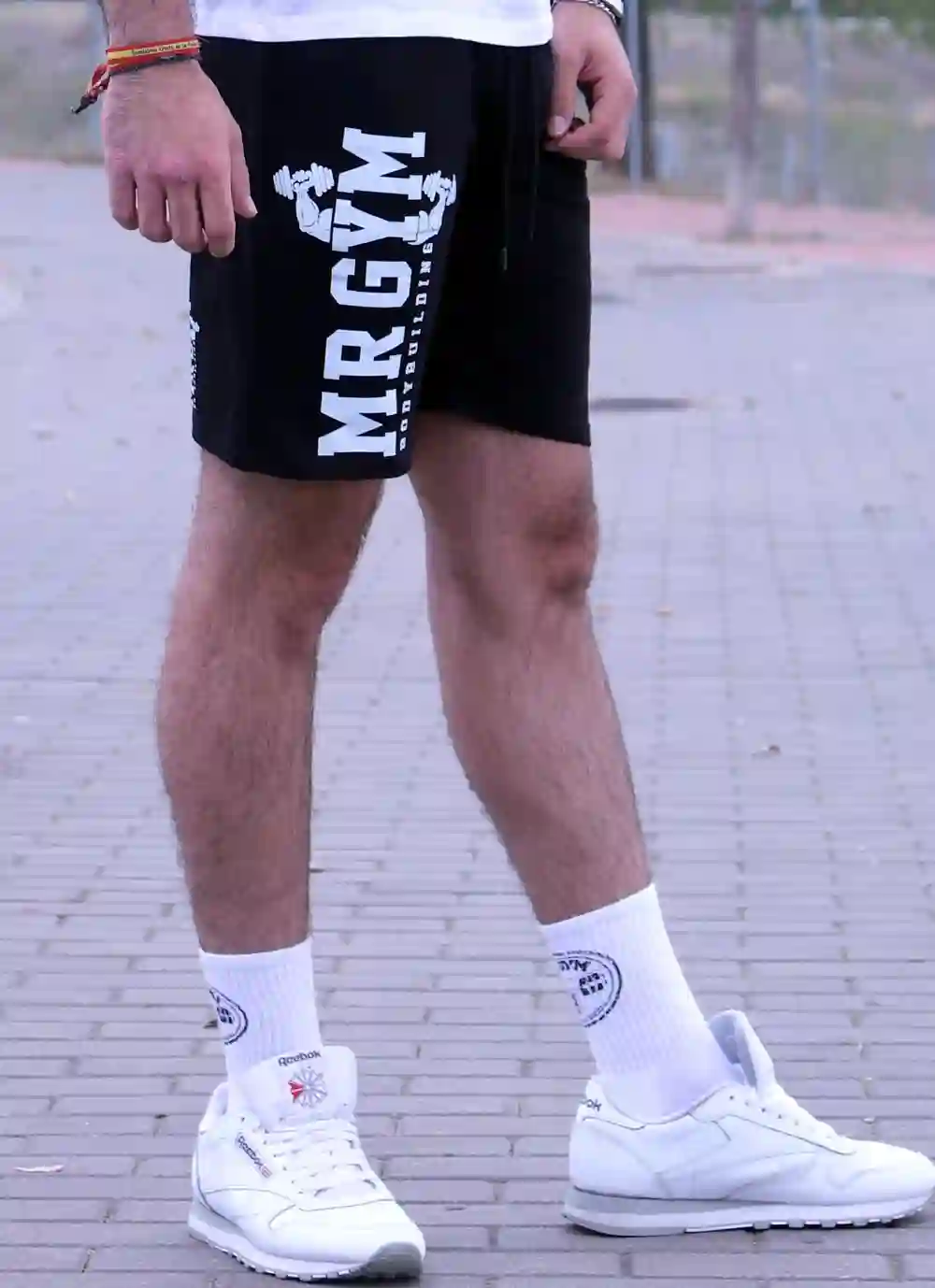 PANTALON CORTO BICEPS VINTAGE BLACK