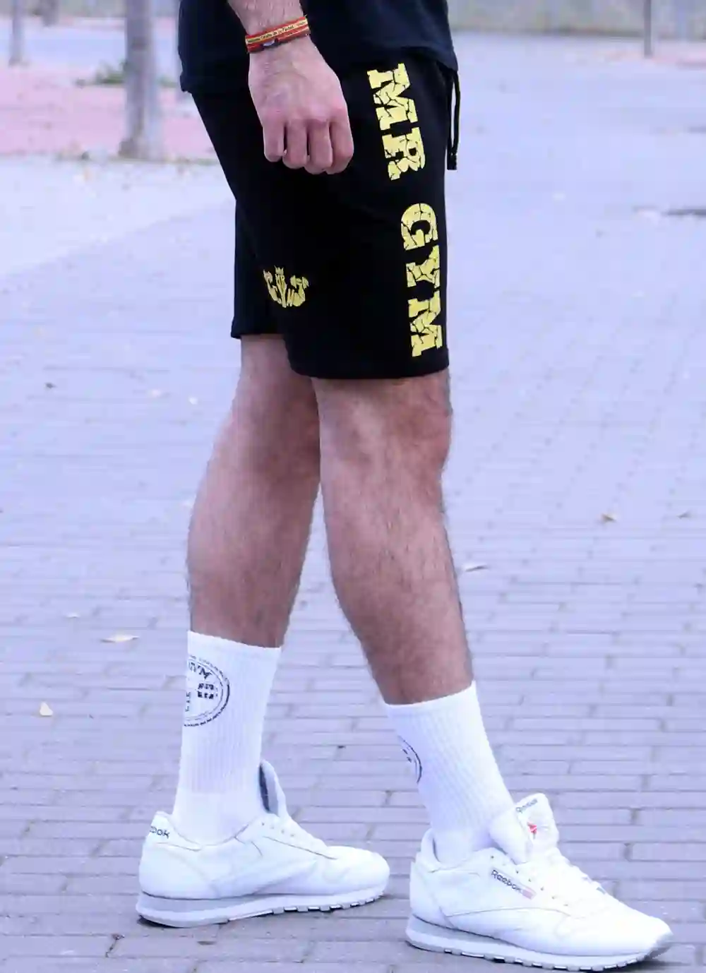 Short pants Mrgym Black & Yellow