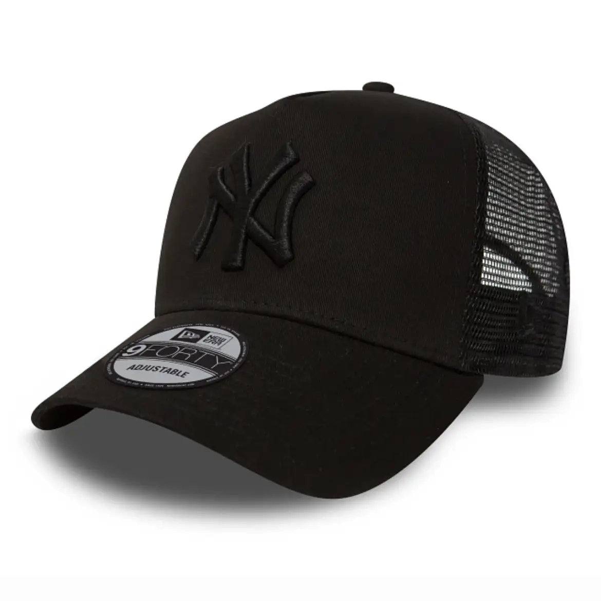9FORTY YOUTH A FRAME TRUCKER NY YANKES BLACK/BLACK - NEW ERA