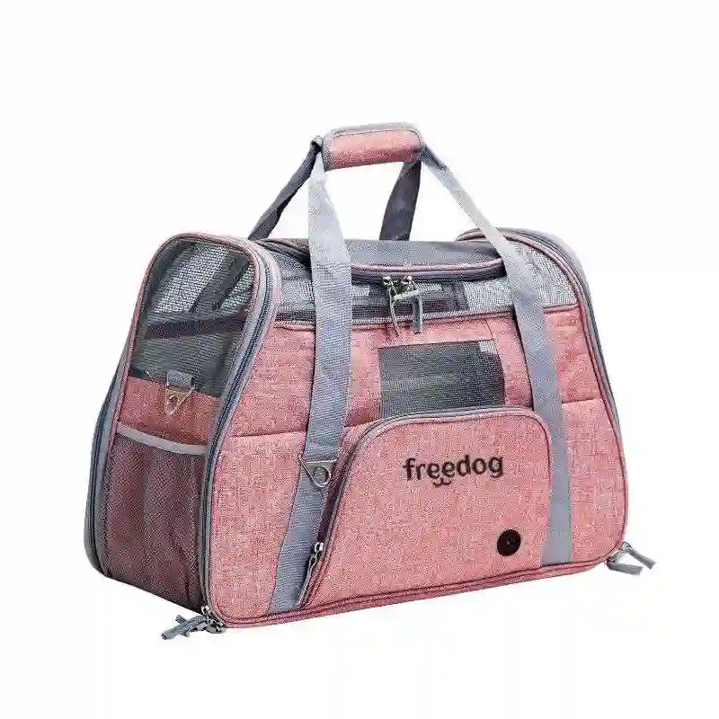 Freedog Transportin Crossworld Marrón 51x23x35cm