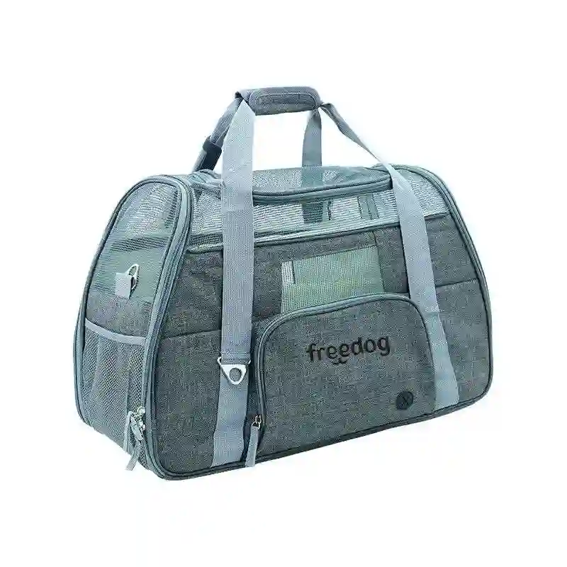 Freedog Transportin Crossworld Gris 51x23x35cm