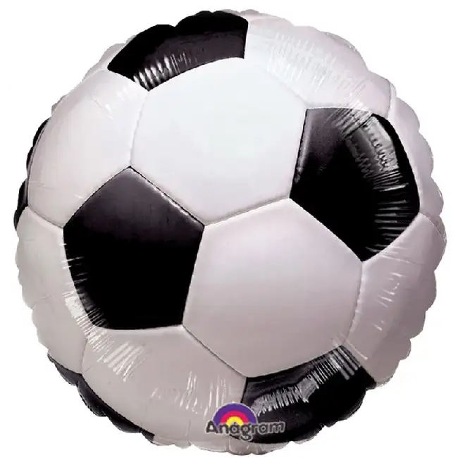 Ball football ball with helium