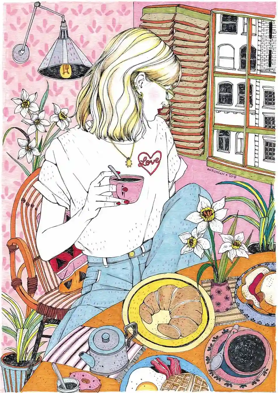 "CAFÉ EN CASA" / ANA JARÉN