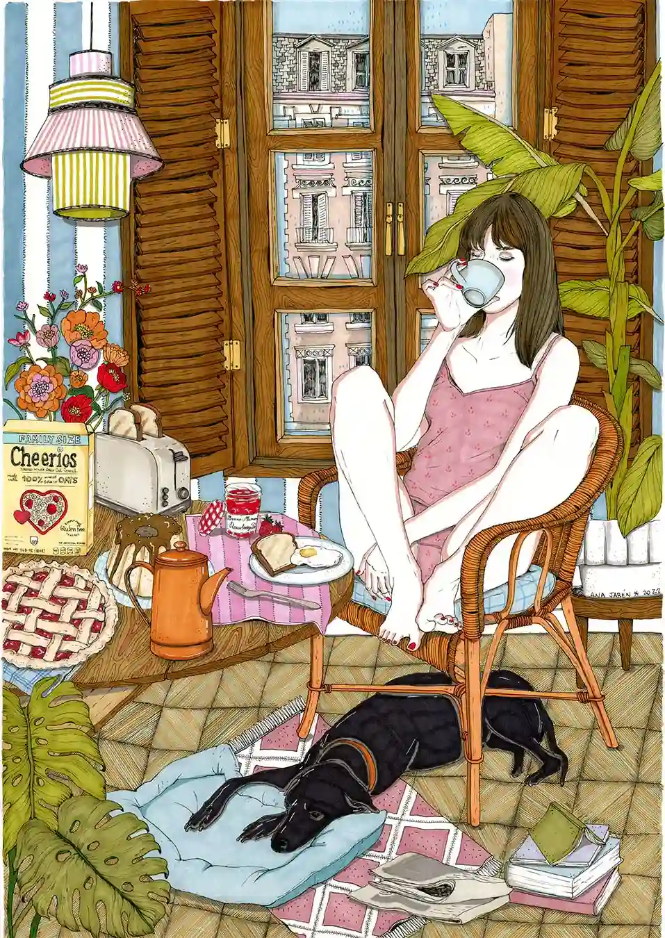 "Girl at Home" / Ana Jarén