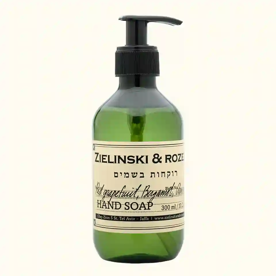 JABÓN LÍQUIDO RED GRAPEFRUIT, BERGAMOT, AMBER 300ML / ZIELINSKI & ROZEN