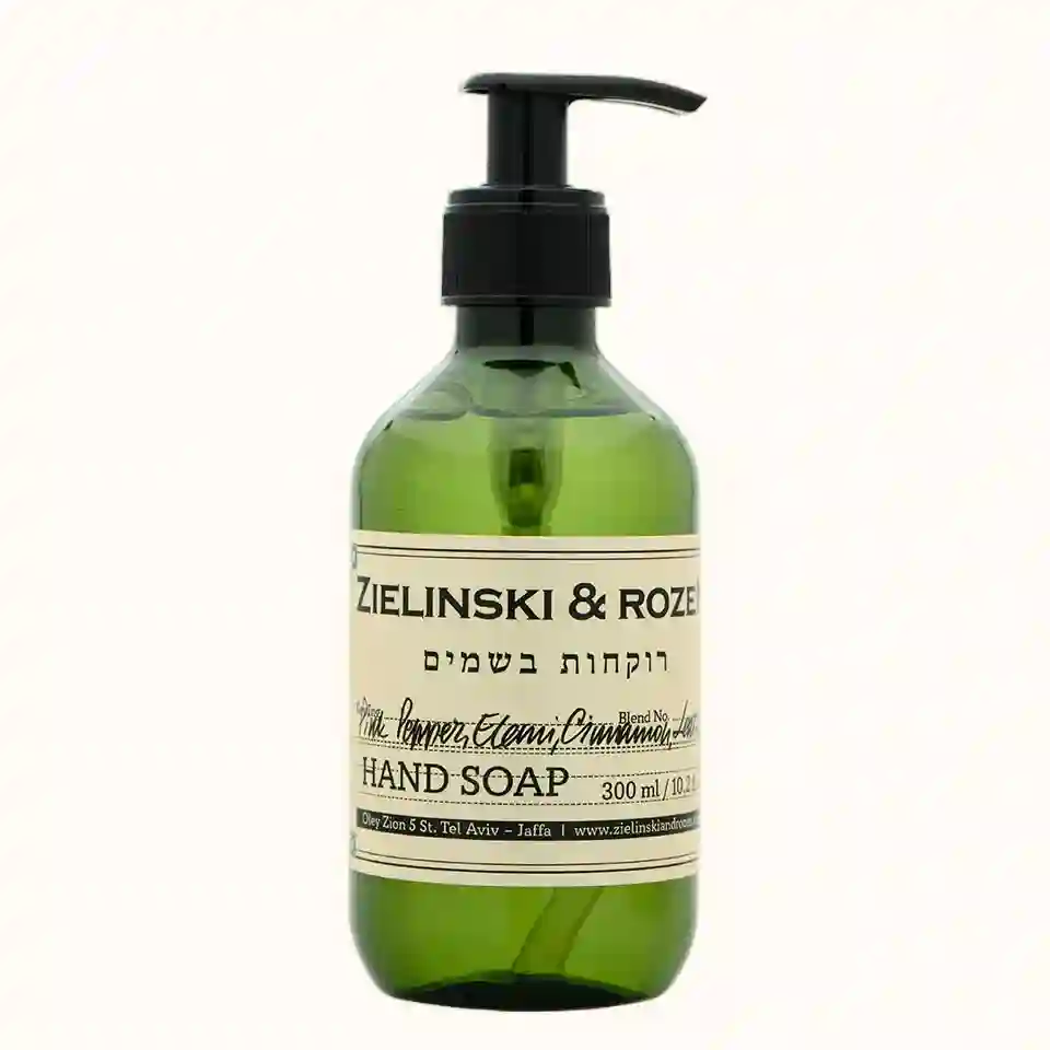 JABÓN LÍQUIDO PINK PEPPER, ELEMI, CINNAMON, LEATHER 300ML / ZIELINSKI & ROZEN