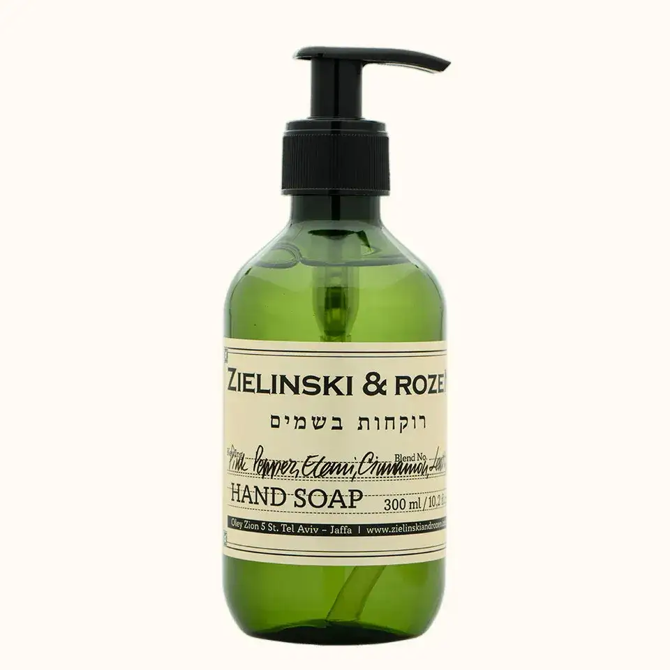 JABÓN LÍQUIDO PINK PEPPER, ELEMI, CINNAMON, LEATHER 300ML / ZIELINSKI & ROZEN
