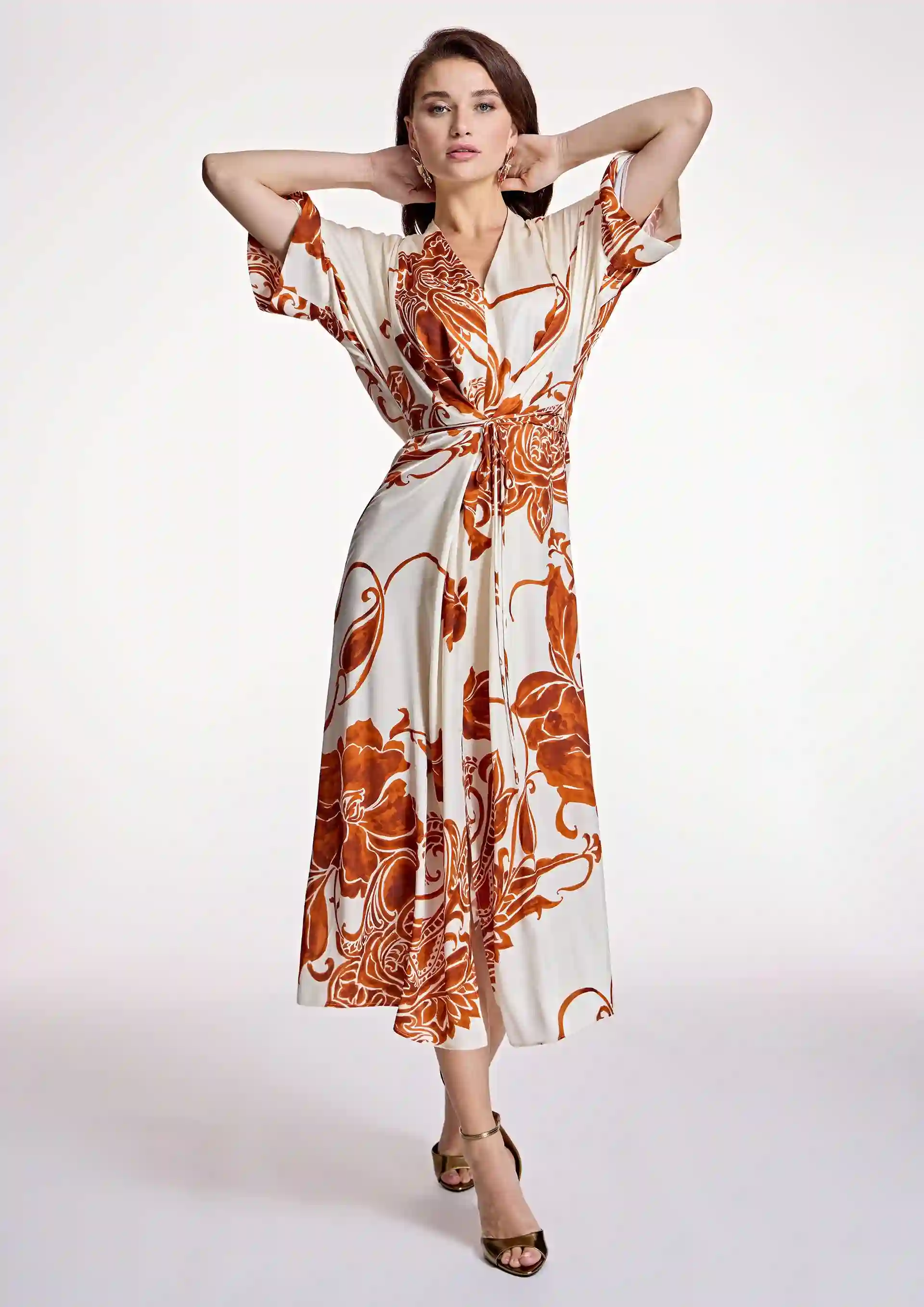 Alba Count Midi Cashmir Midi Dress