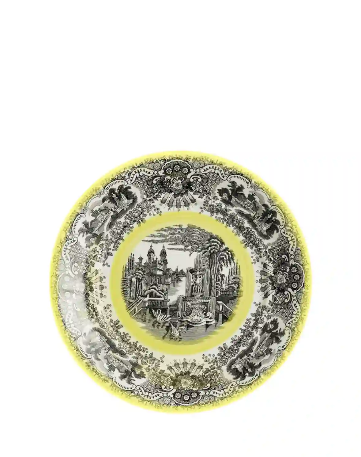 Black Round Source Views Yellow by Aaron Stewart