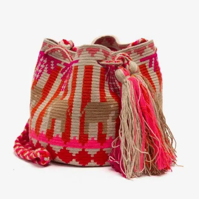 Handmade Small Crossbody Wayuu Hawk