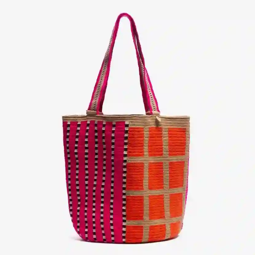Wayuu Cala Tote Bag Goose