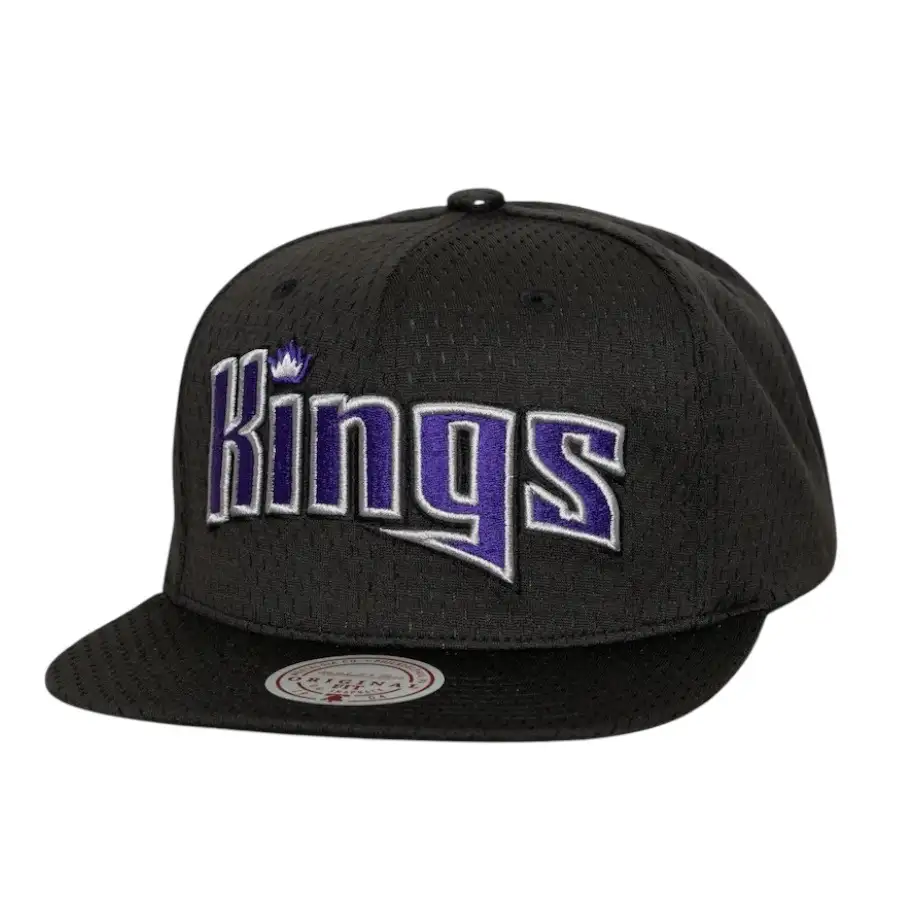 NBA SACRAMENT KINGS HWC MESSHED UP SNAPBACK - MITCHELL AND NEESS