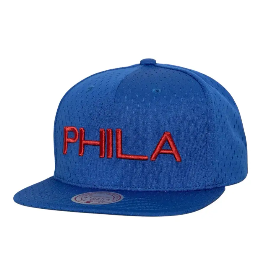 NBA Philadelphia 76ers HWC Meshed Up Snapback - Mitchell and Ness