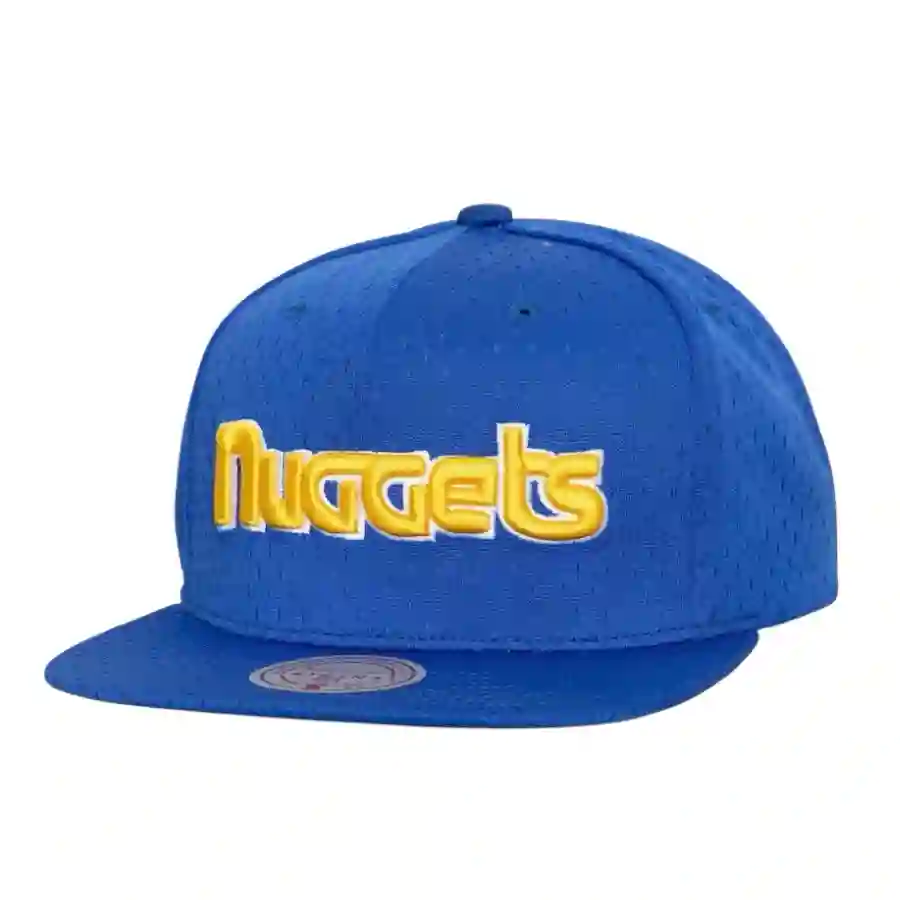 NBA DENVER NUGGETS HWC MESHED UP SNAPBACK - MITCHELL AND NESS