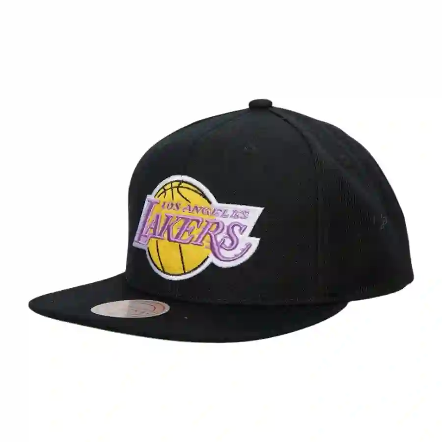 El primer lugar de la NBA Los Angeles Lakers HWC Snapback - Mitchell & Ness