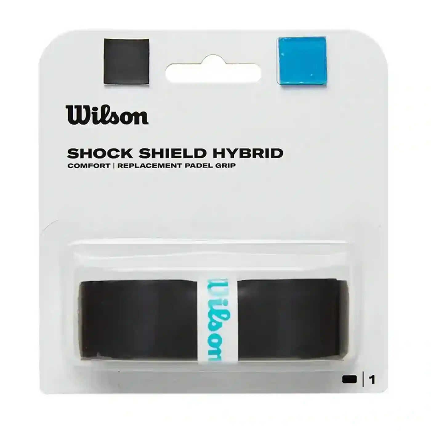 Overgrip Wilson Shock Shield Hybrid Negro