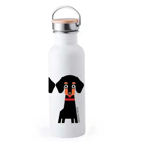 Teckel metal bottle