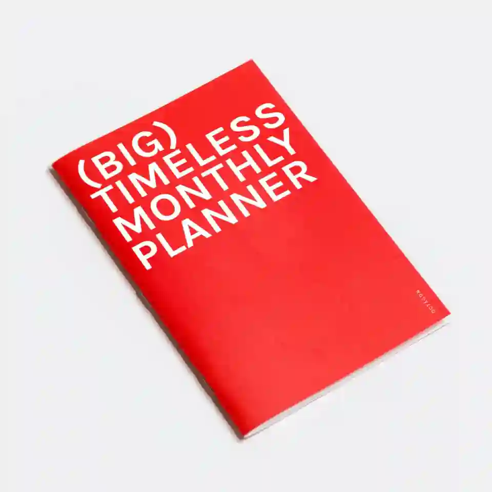 Big Timeles Monthly Planner / Octagon