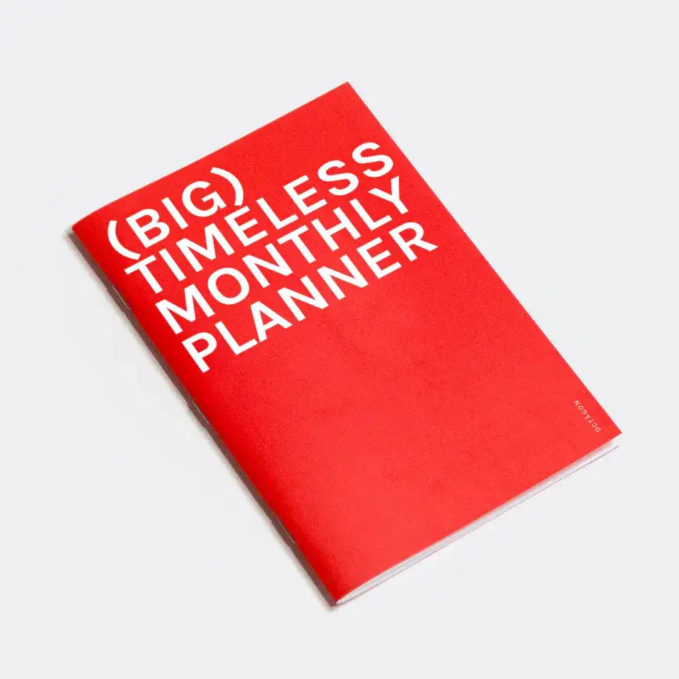 Big Timeles Monthly Planner / Octagon