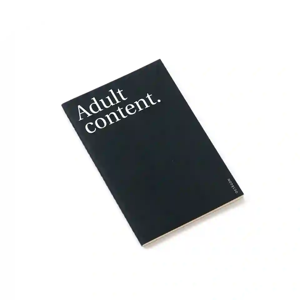 CUADERNO ADULT CONTENT A5 / OCTAGON