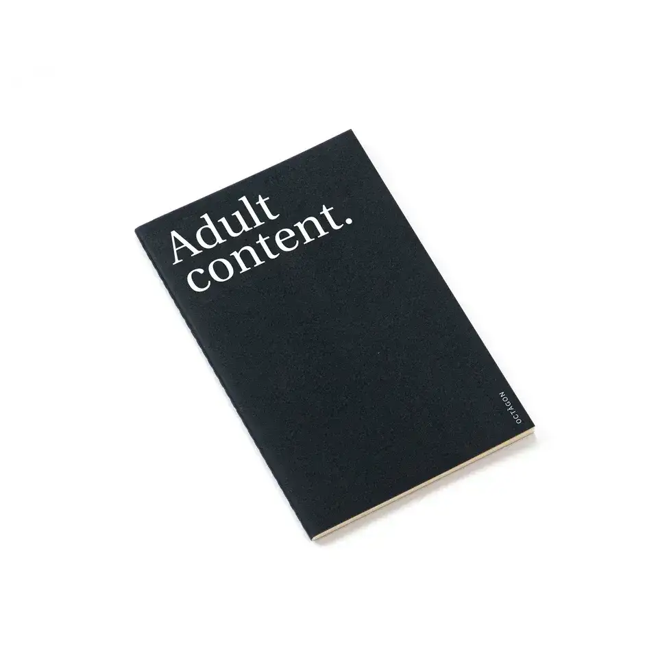 CUADERNO ADULT CONTENT A5 / OCTAGON