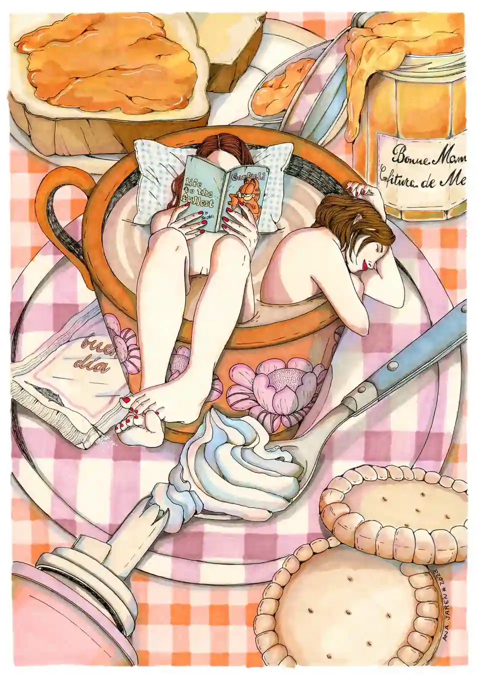 "TEA BATH" / ANA JARÉN