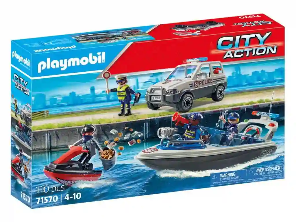 Playmobil® 71570 Persecución Policial en el Agua