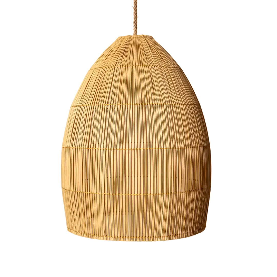 Ceiling wicker lamp - Image 4
