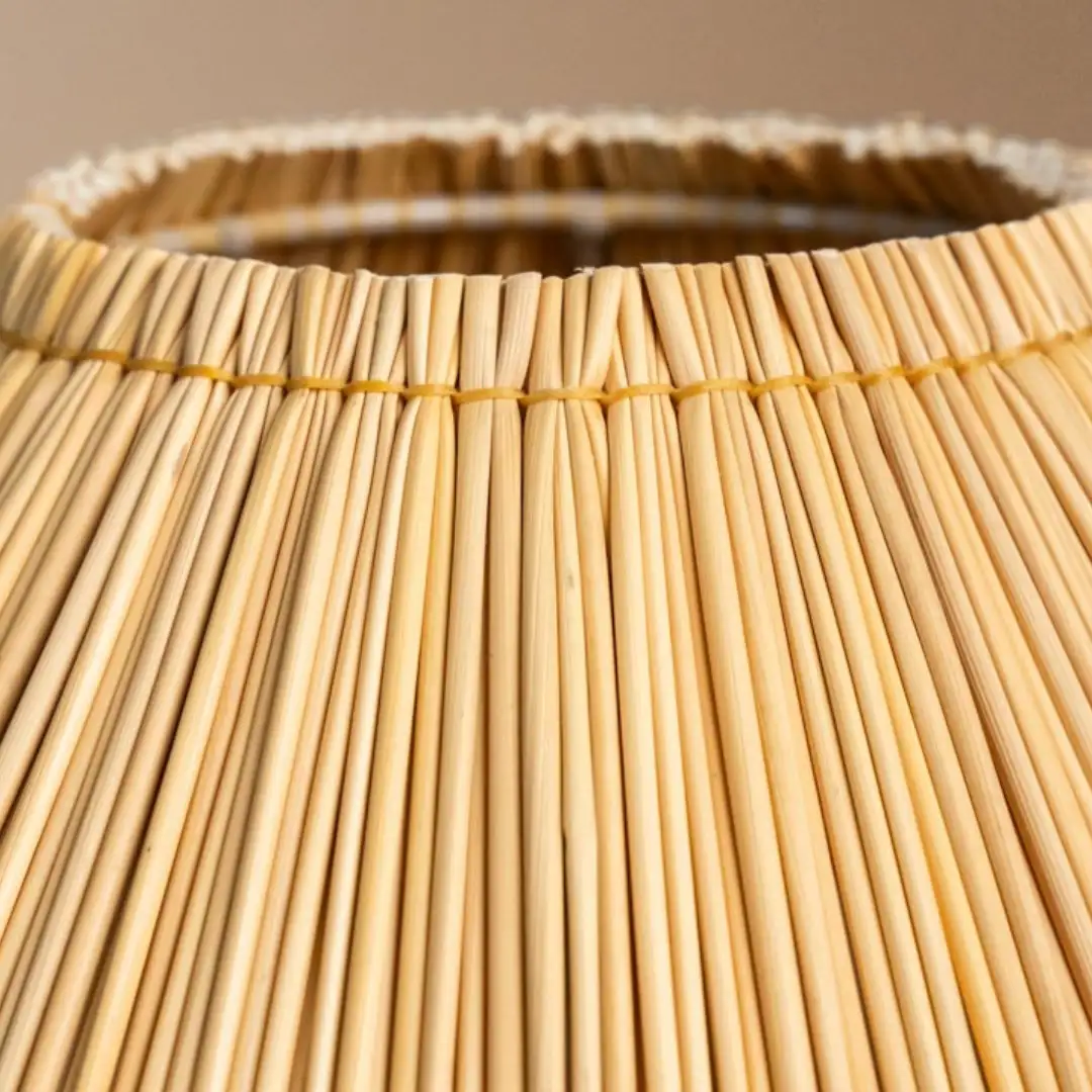 Large mimbre lamp - Image 4