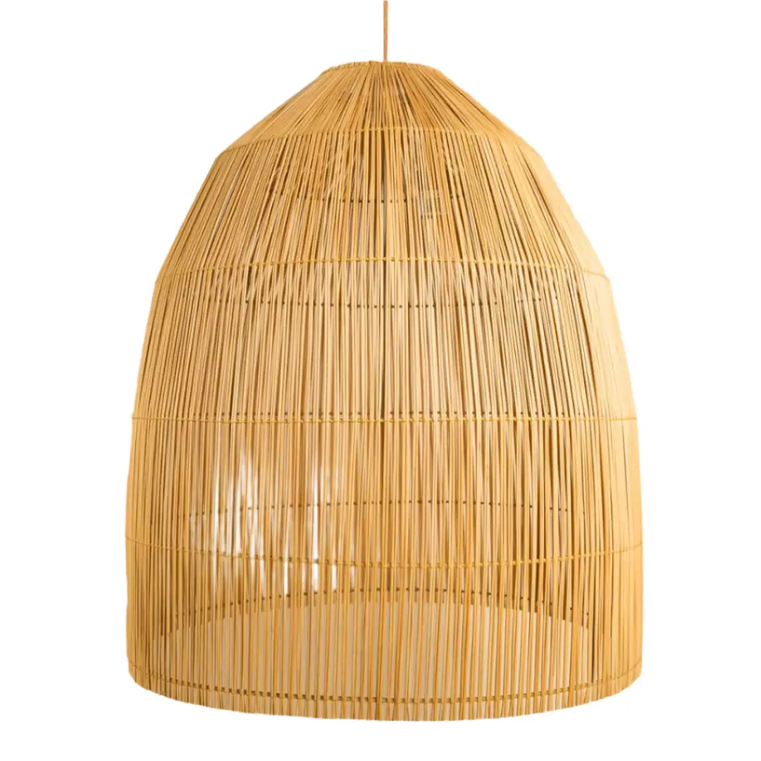 Large mimbre lamp - Image 5