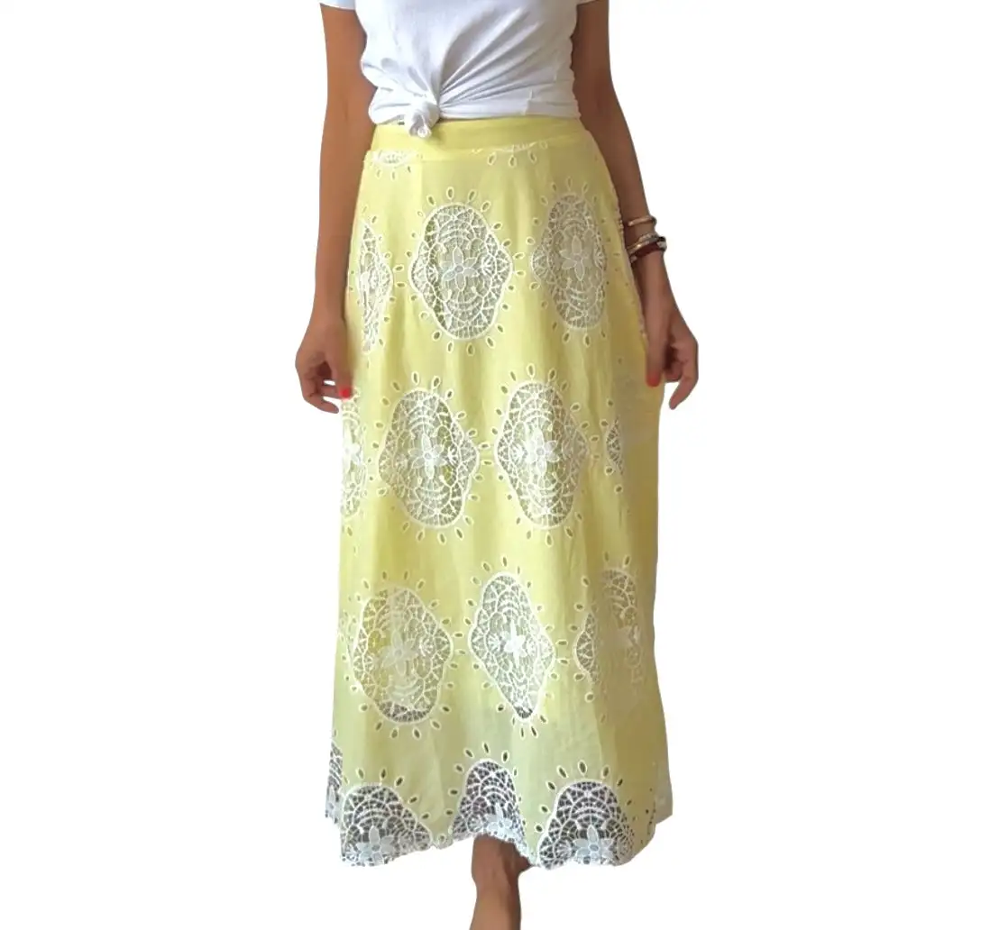 Falda Triana amarillo - Imagen 2