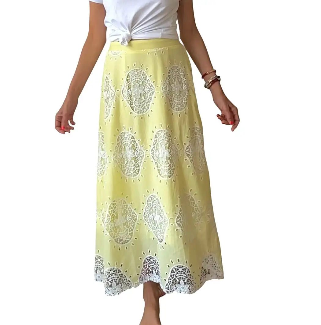 Falda Triana amarillo - Imagen 3