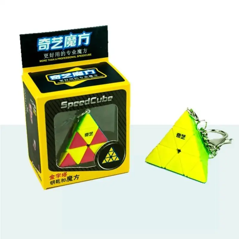 Llavero Cubo Pyraminx Stickerless