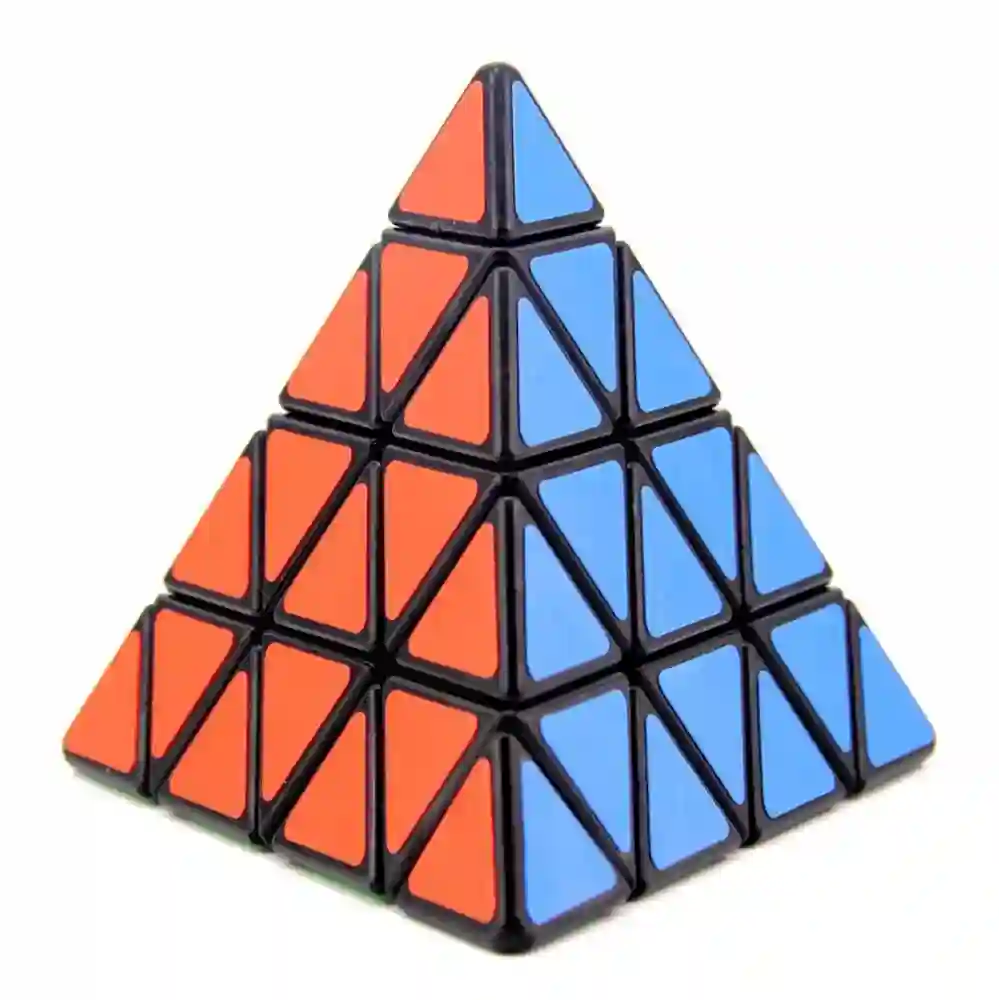Pyraminx 4x4x4 Black Body. SengSo