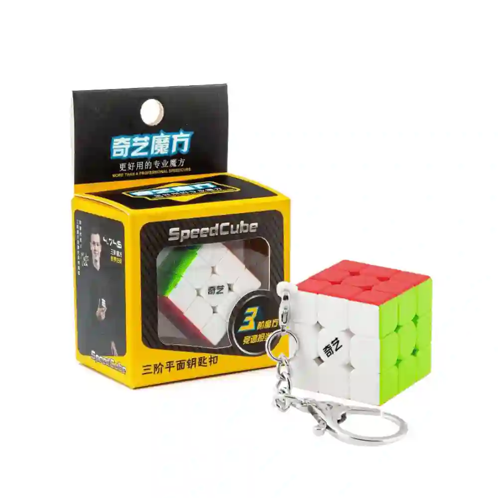 3x3x3 keychain qiyi stickerless
