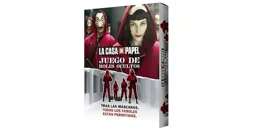 La casa de Papel Juego de Roles Ocultos