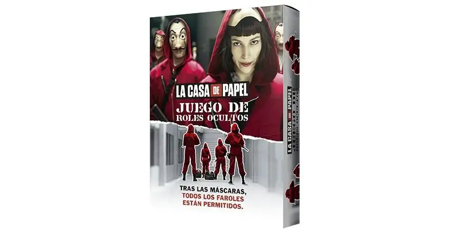 La casa de Papel Juego de Roles Ocultos