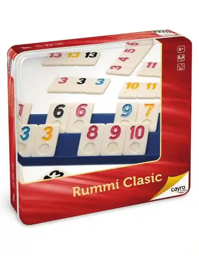 Rummi Classic Metal Box 4 Players