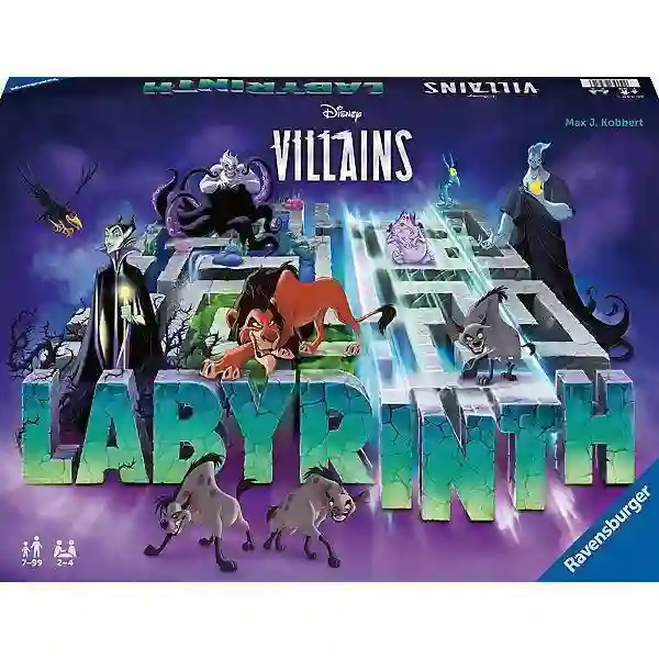 Labyrinth Disney Villains. Labyrinth board game.