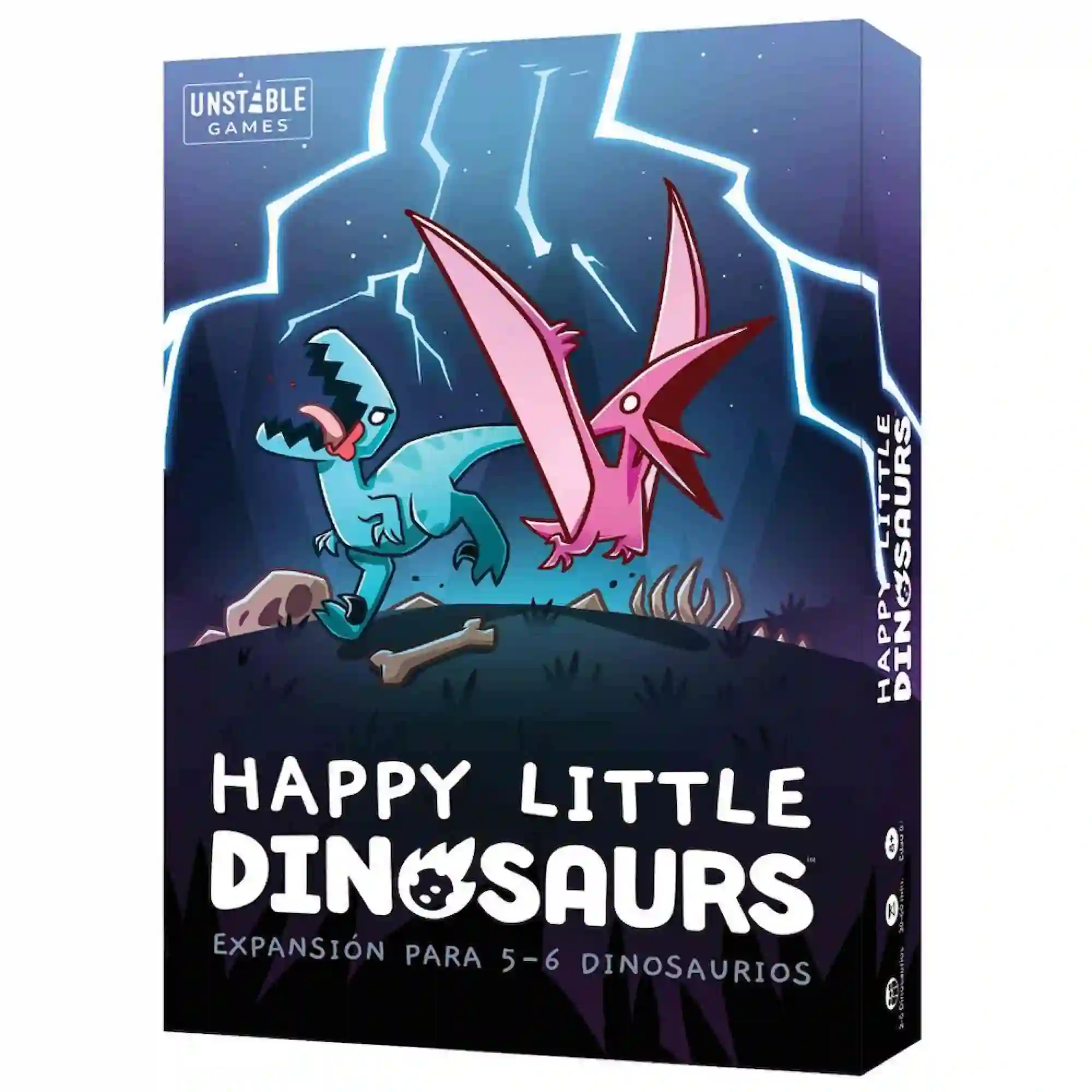 Happy Little Dinosaurs. Expansión 5-6 Jugadores
