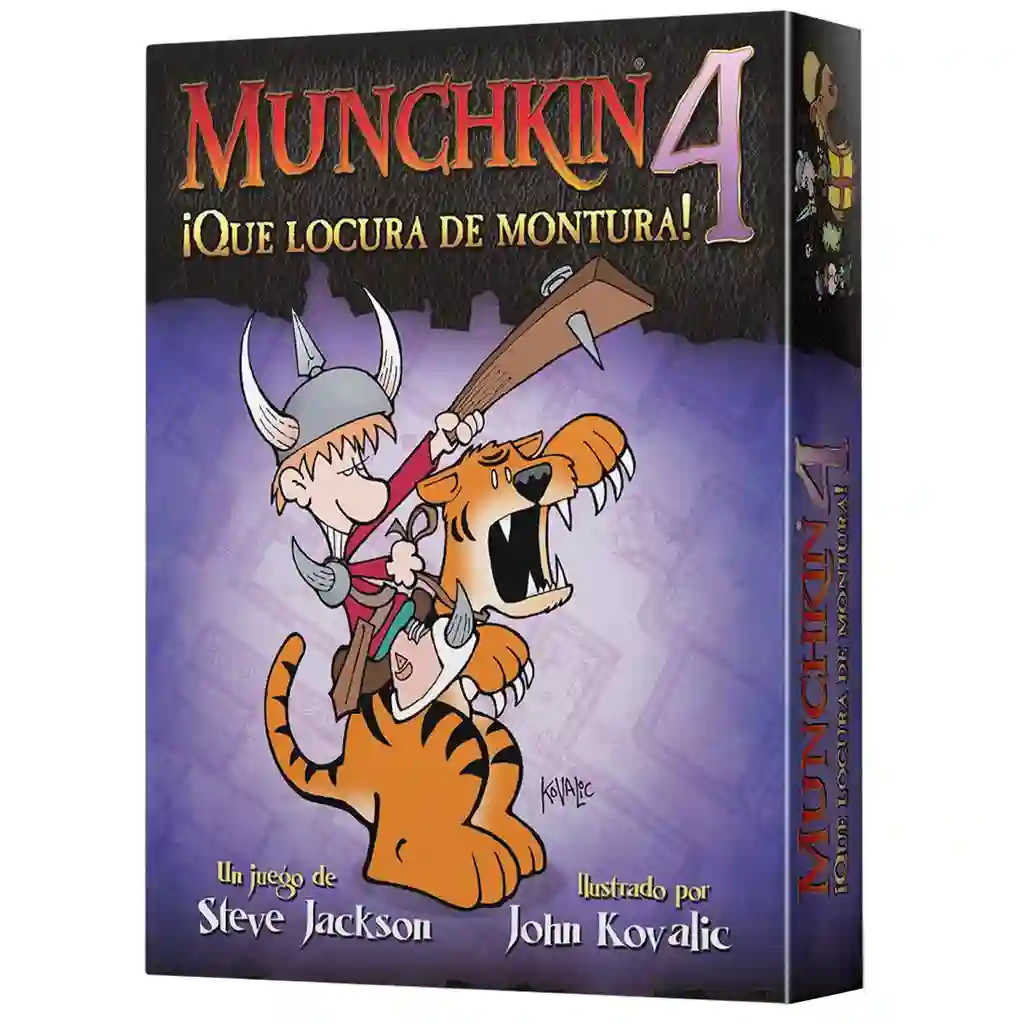 Munchkin 4. ¡Qué locura de Montura!