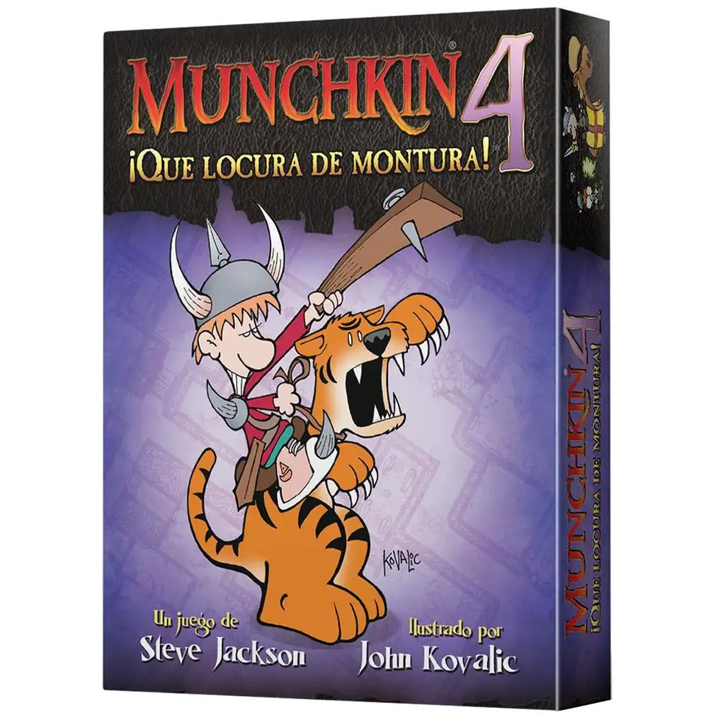 Munchkin 4. ¡Qué locura de Montura!