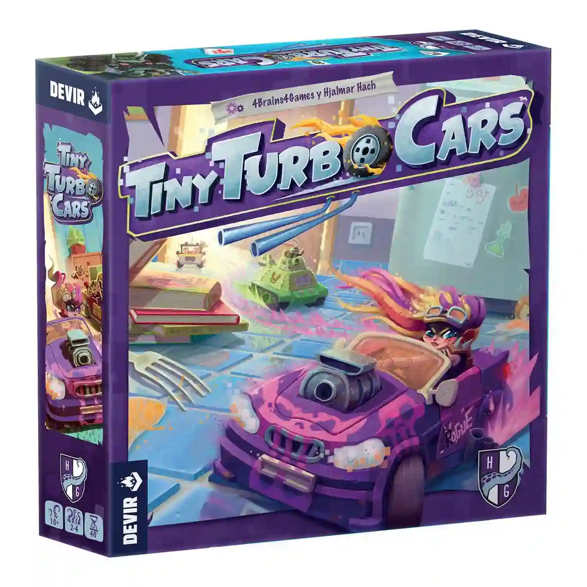 Tiny Turbo Cars. Board game