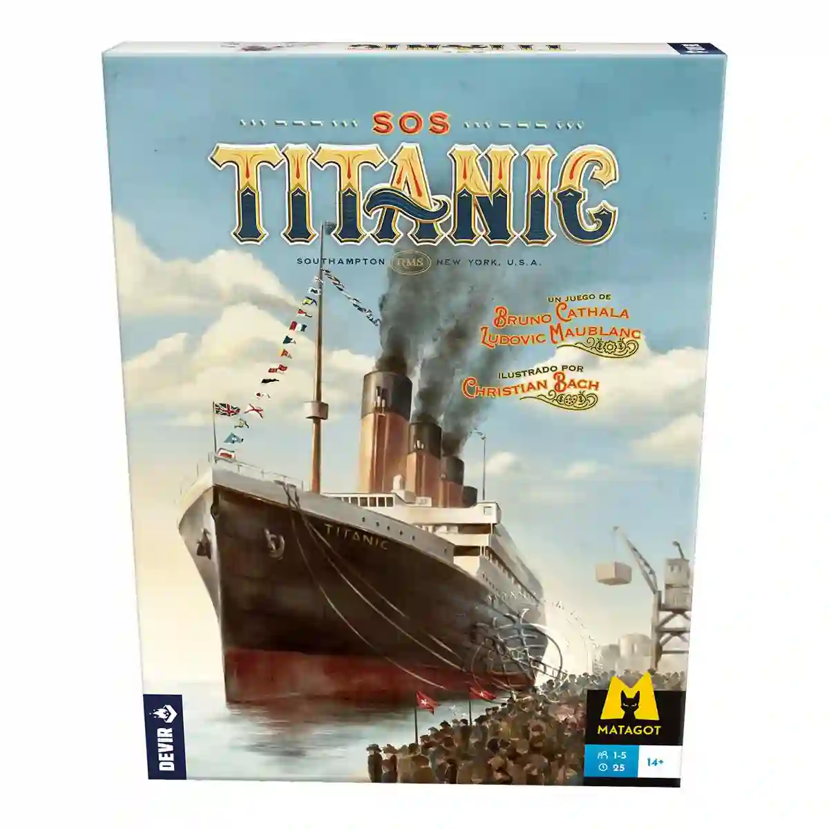 Sos Titanic. Juego de Mesa
