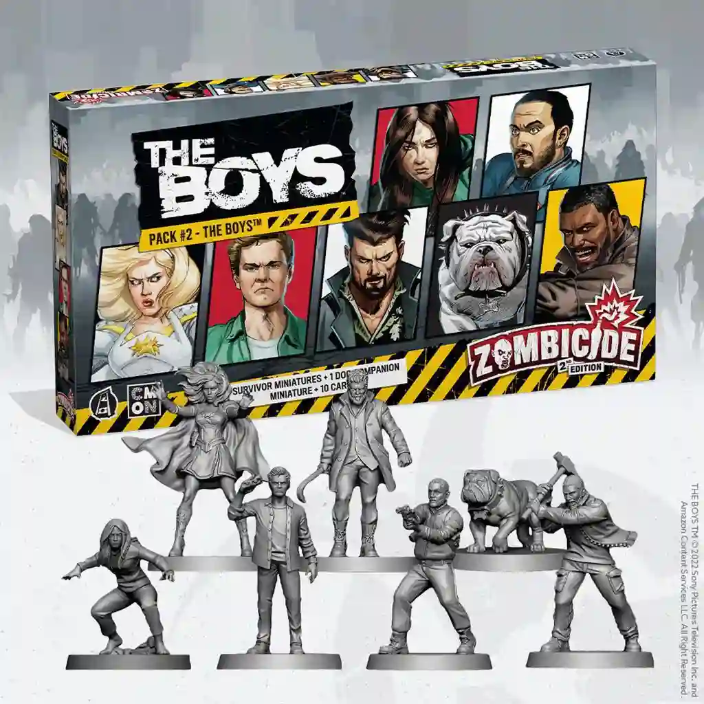 Zombicide 2nd Edition Pack de personajes 2. The Boys. The Boys