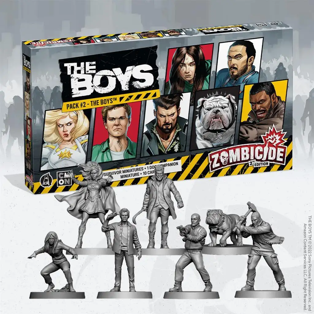 Zombicide 2nd Edition Pack de personajes 2. The Boys. The Boys