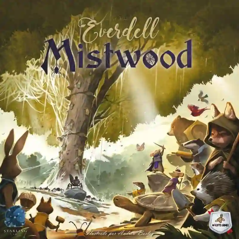 Everdell Expansion. Mistwood