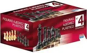 Figuras de Ajedrez de plastico Nº4 Staunton