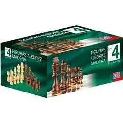 Figuras de Ajedrez de madera Staunton Nº4